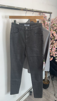 BACK IN STOCK - Toxik 360 HighWaisted Bum Lift Charcoal Grey Jeans