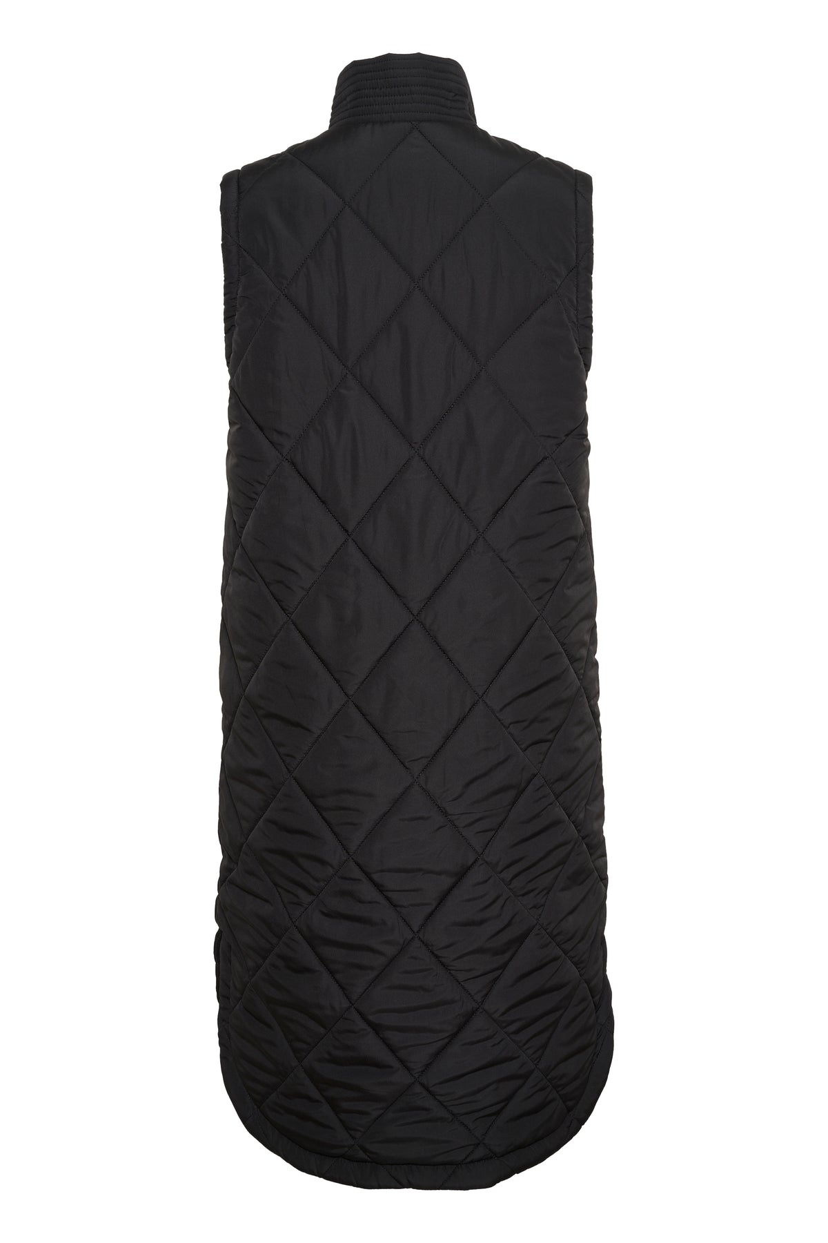 Kaffe Kameria Ultimate Black Quilted Gilet, 10505686