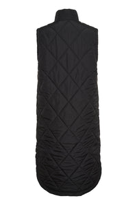 Kaffe Kameria Ultimate Black Quilted Gilet, 10505686