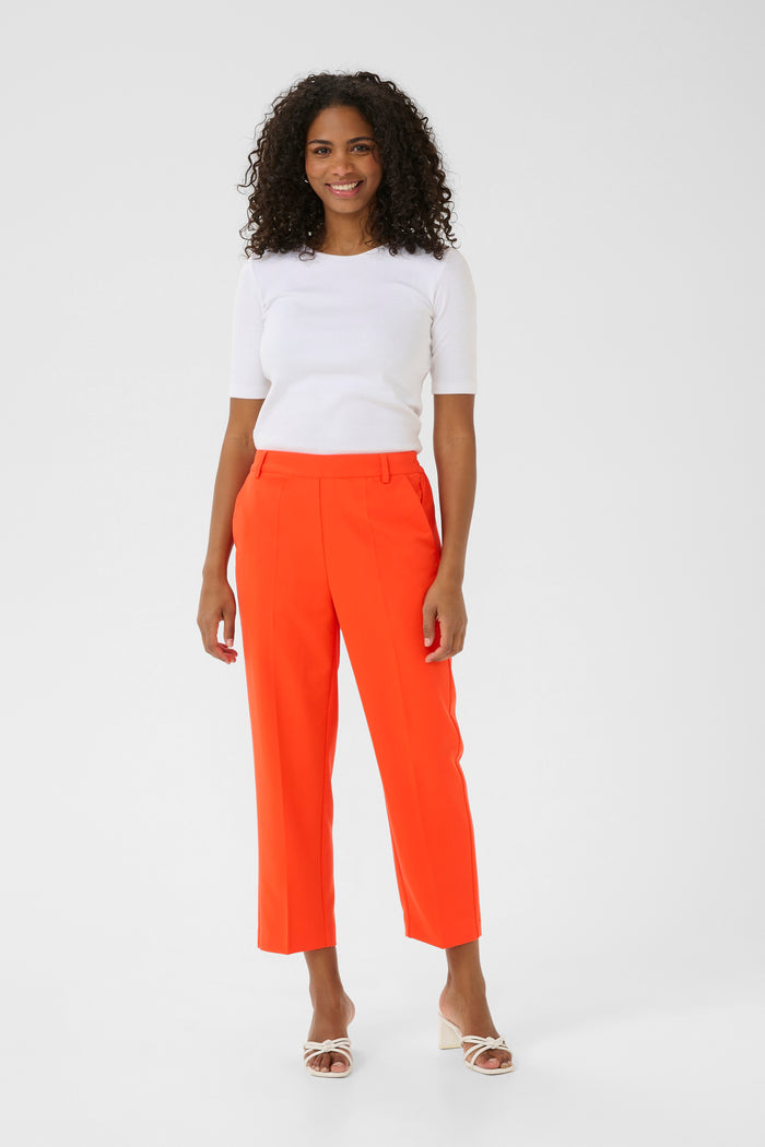 Kaffe Kasakura Grenadine Highwaisted Cigarette Trousers