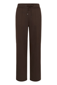 Kaffe Kajenny Coffee Bean Wide Leg Joggers