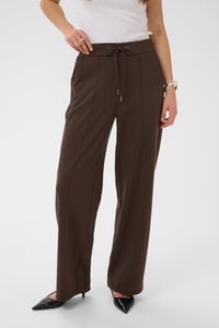 Kaffe Kajenny Coffee Bean Wide Leg Joggers