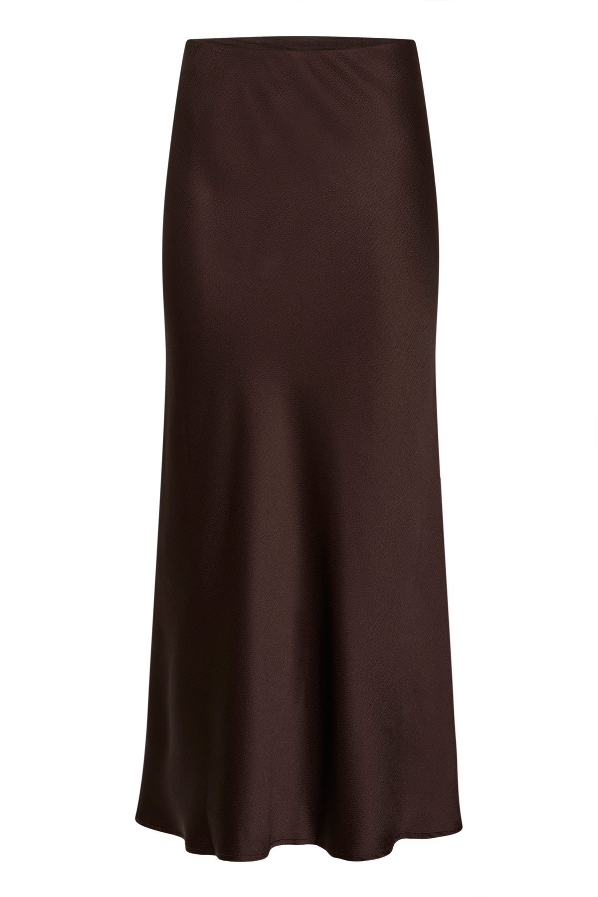 Kaffe Kalotte Coffee Bean Satin Slip Skirt, 10508853
