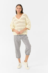 Kaffe Kateresa Turtledove Oversized Knitted Pullover