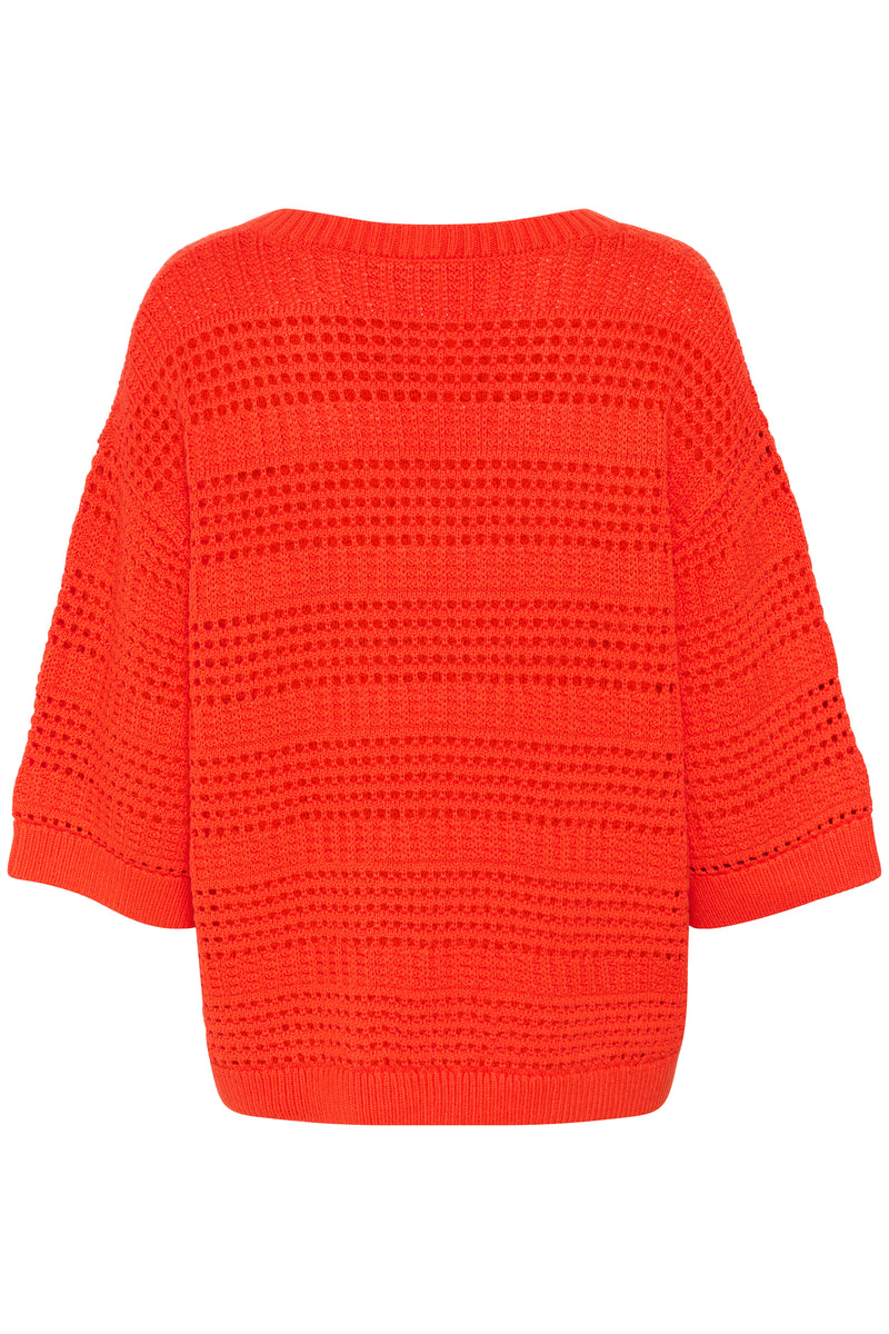 Kaffe Kateresa Grenadine Oversized Knitted Pullover