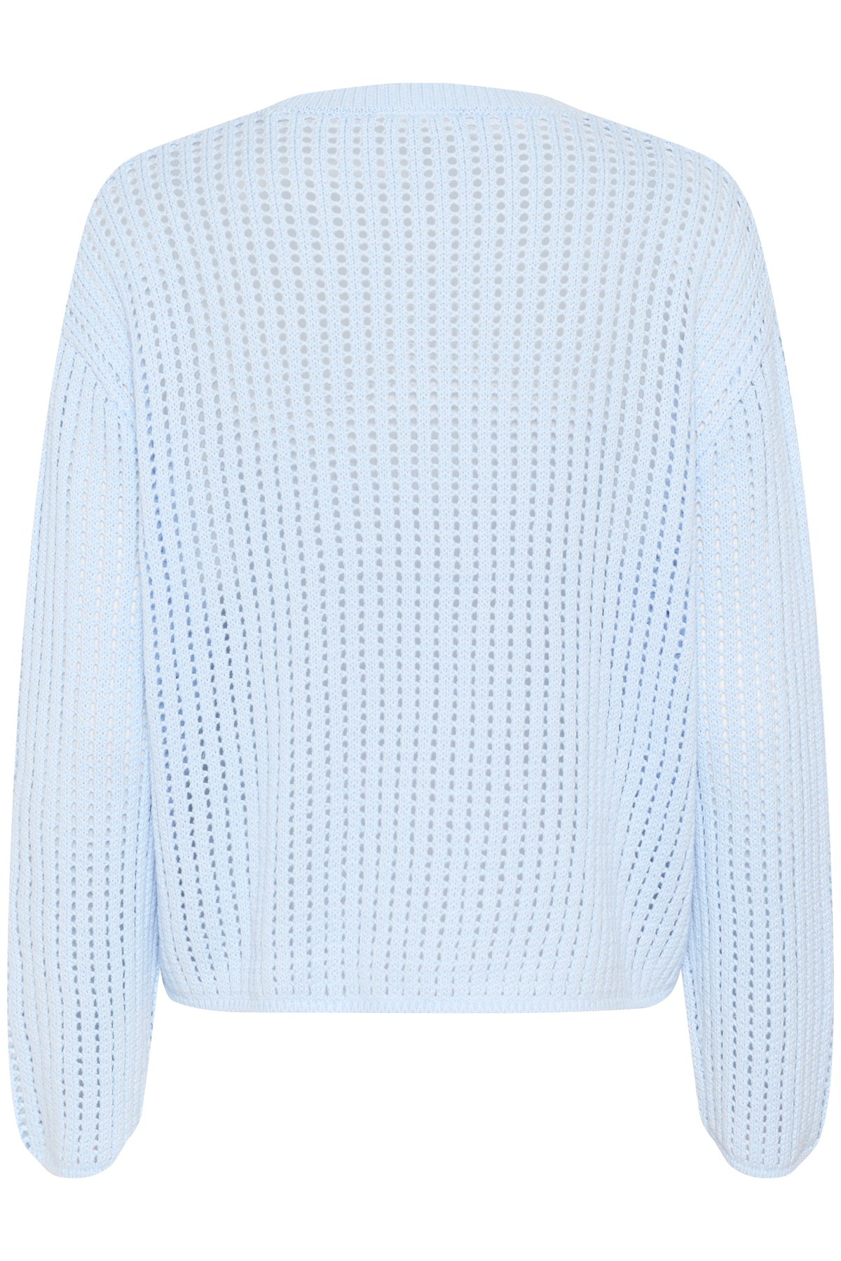 Kaffe Kasolar Nantucket Baby Blue Oversized Knitted Pullover