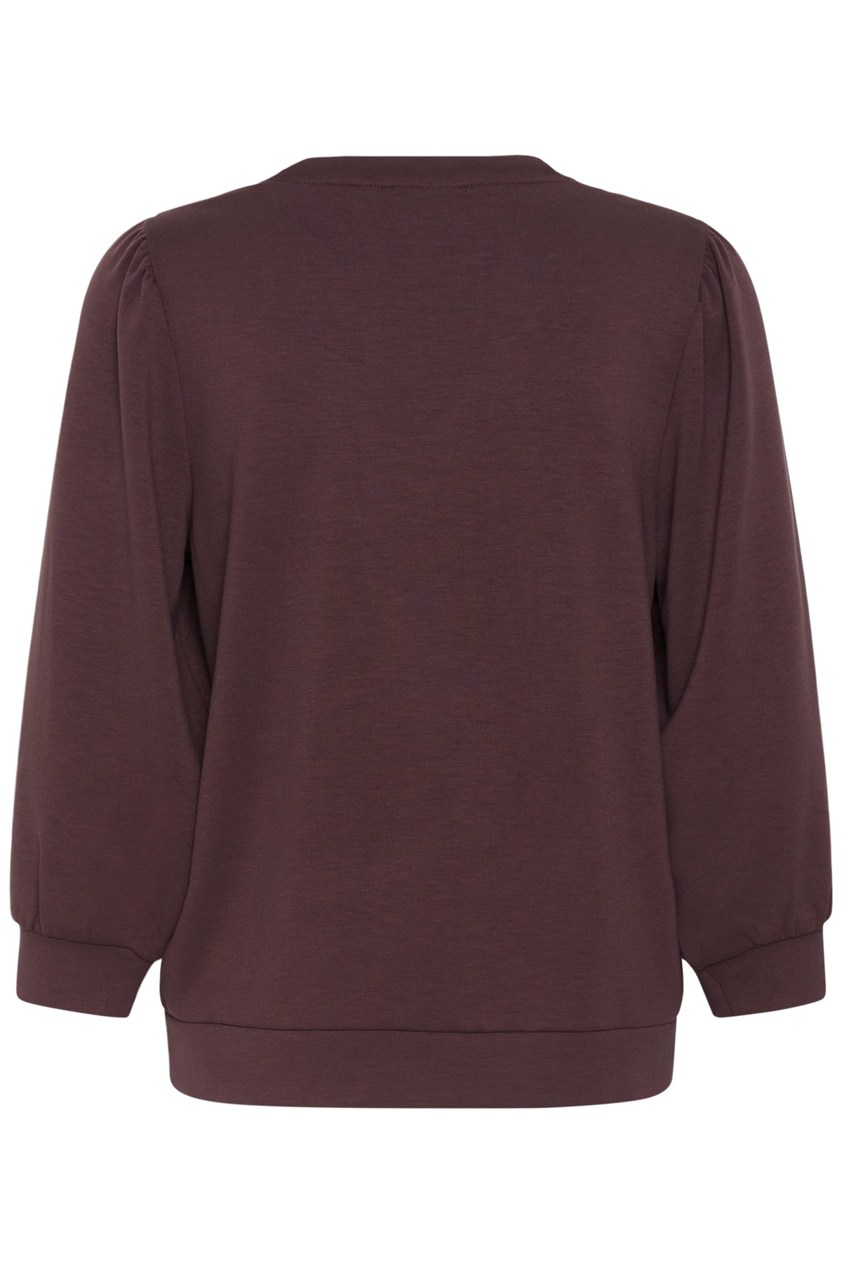 Kaffe Kaannie Fudge Burgundy Modal Top, 10511348