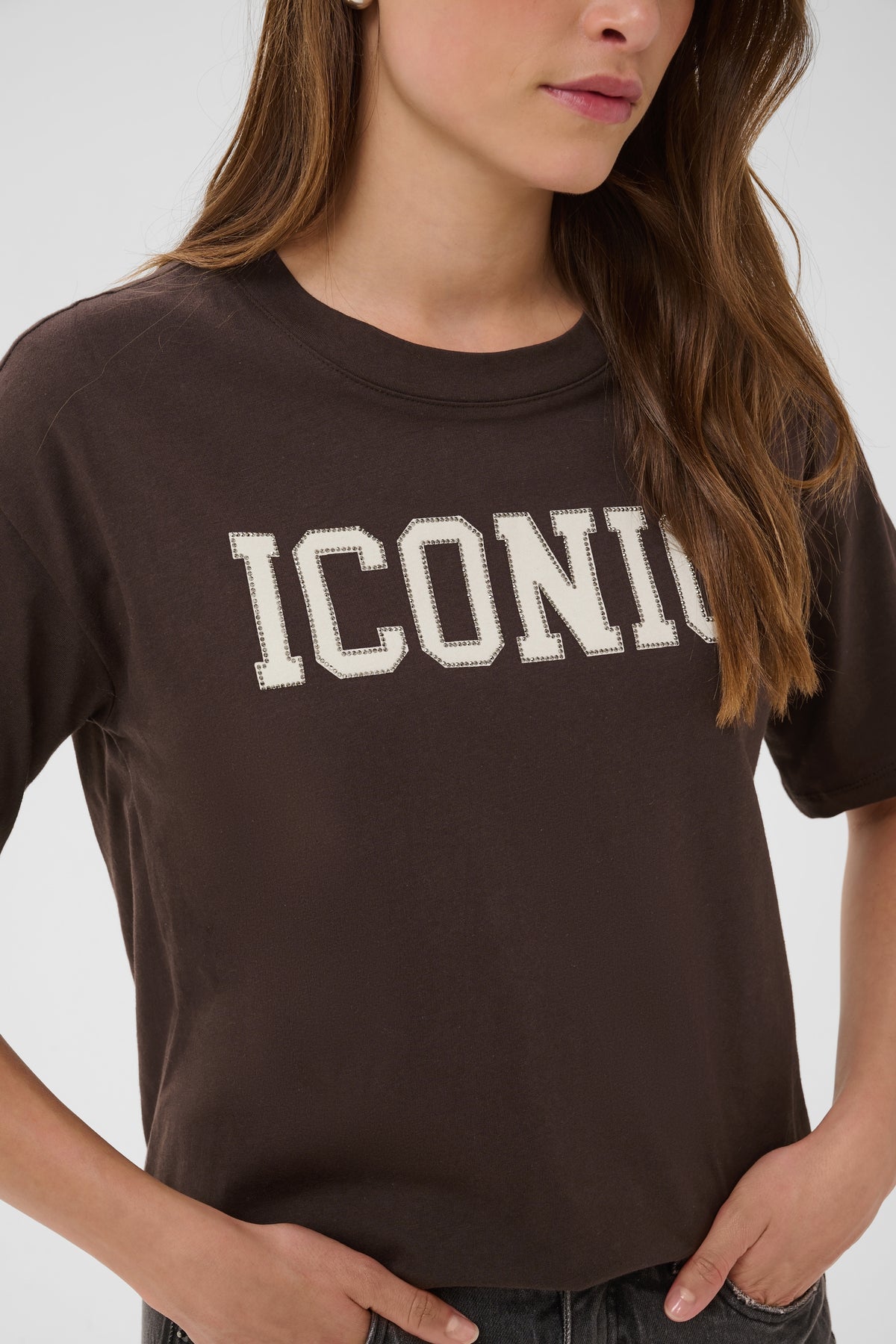 Kaffe Kaalba Coffee Bean 'ICONIC' Logo T-Shirt, 10511887