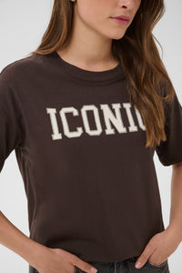 Kaffe Kaalba Coffee Bean 'ICONIC' Logo T-Shirt, 10511887