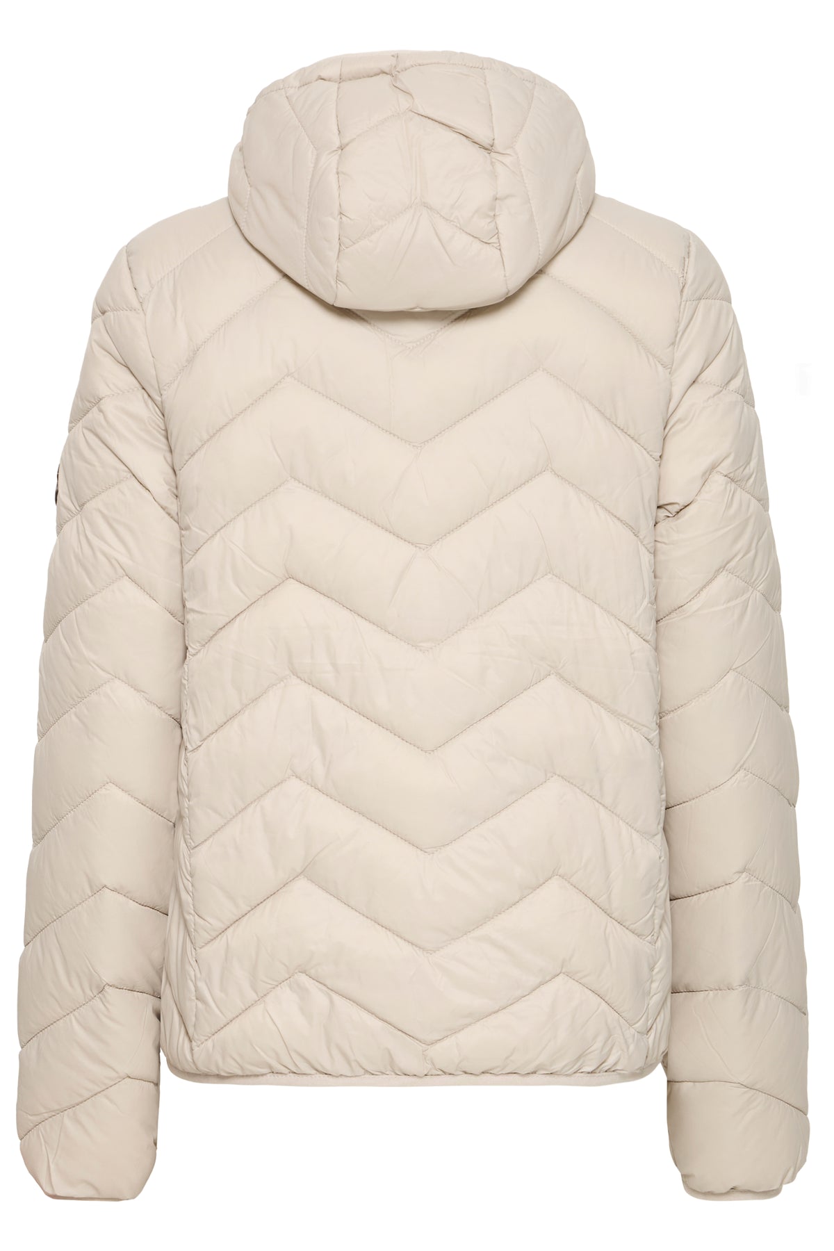 Fransa Frpadma Feather Beige Puffa Coat