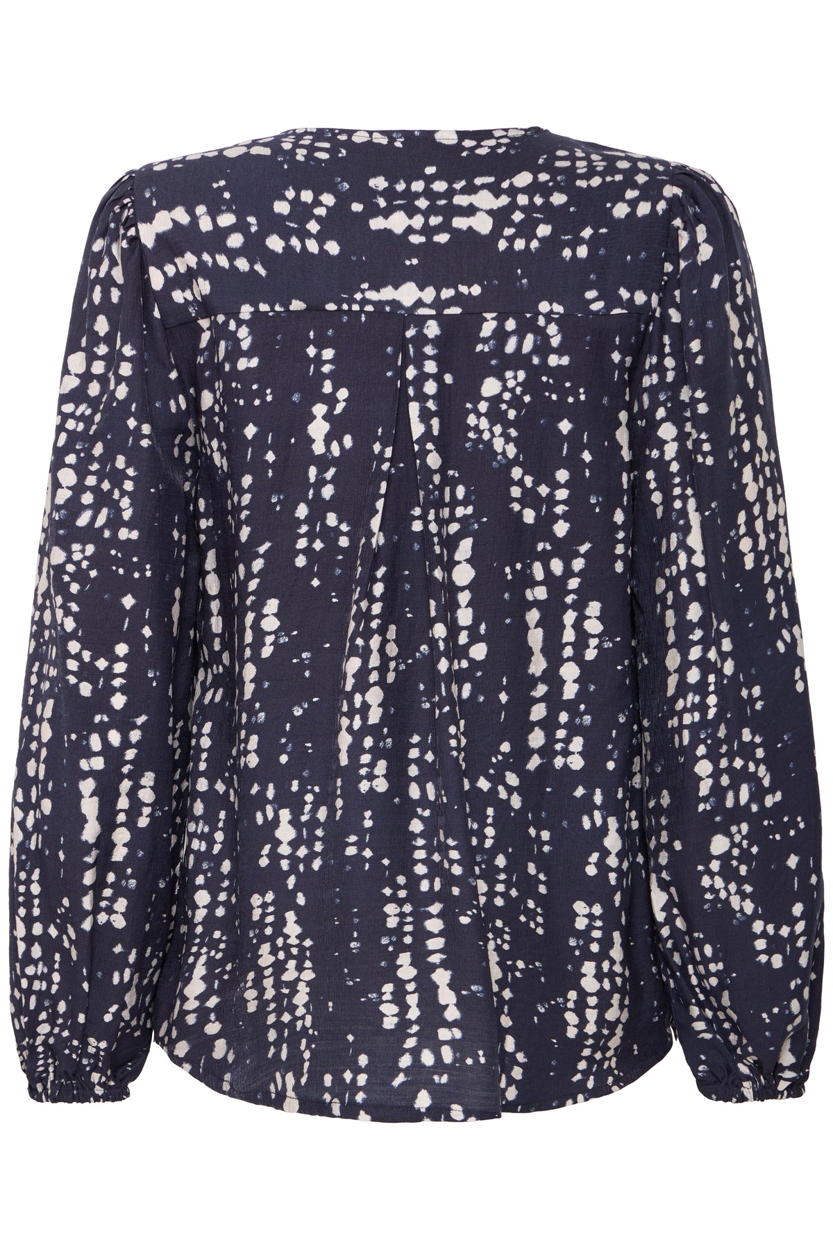 Fransa FrAriana Night Sky Abstract Spot V-Neck Blouse