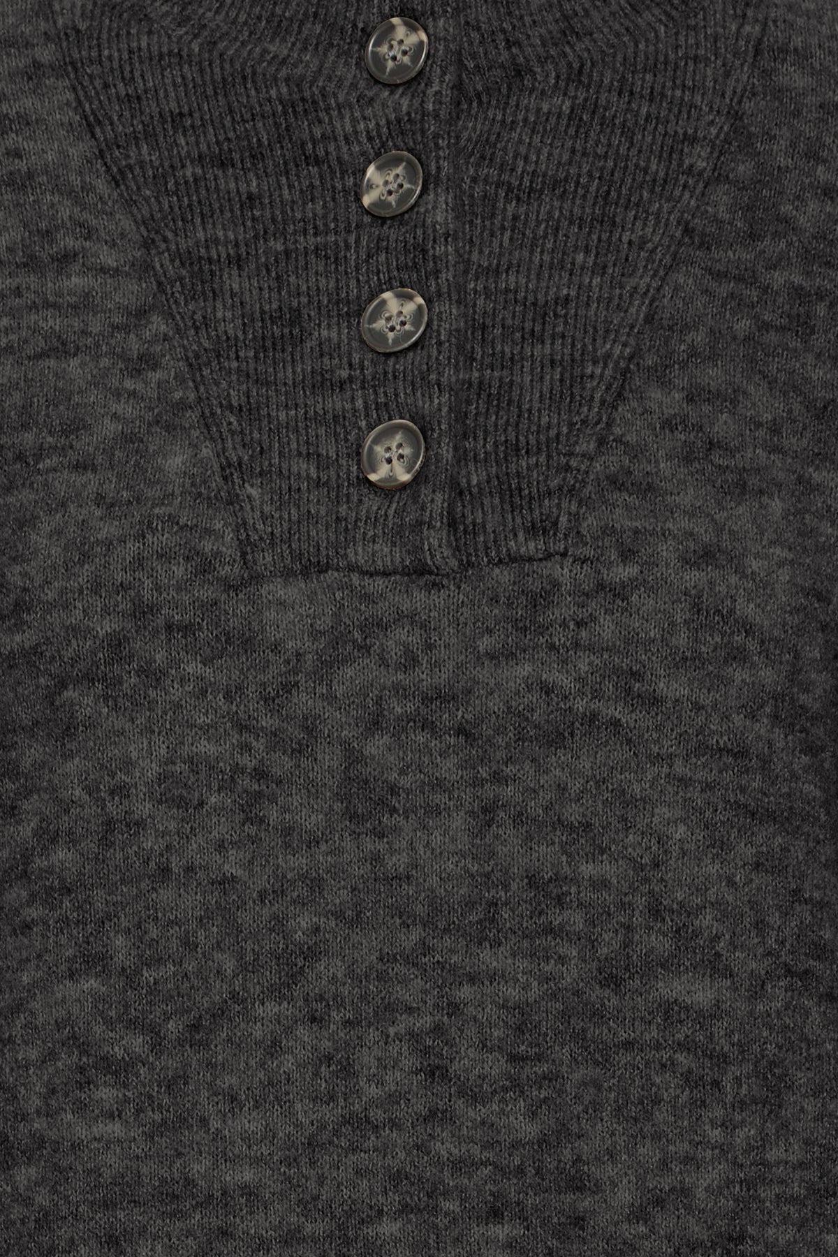 Fransa Frsanny Charcoal Grey Melange Knitted Jumper Dress