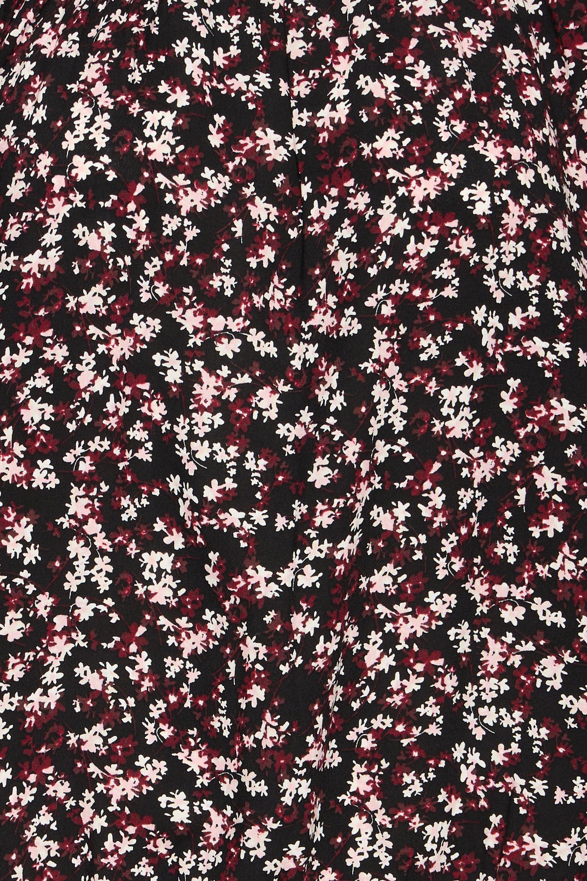 Fransa FrKiki Dainty Floral Baby Pink/Burgundy Blouse, 20617101