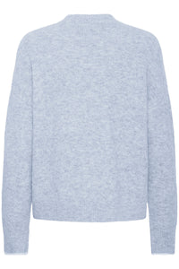 Fransa FrFlorence Infinity Blue Supersoft 'LOVE' Knit