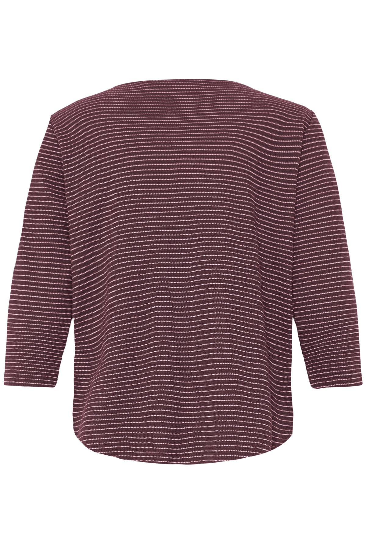 Fransa FrJorelia Port Royale Stripe Long Sleeve Dipped Hem Top, 20618224