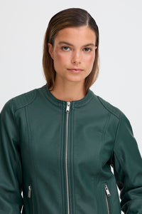 B.Young Byacom Green Gables Faux Leather Jacket