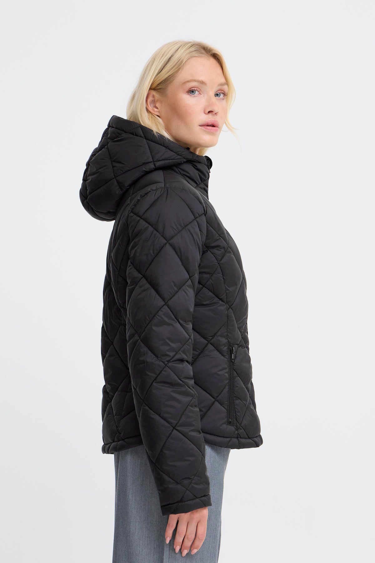 B.Young Byberta Black Ultimate Puffa Jacket