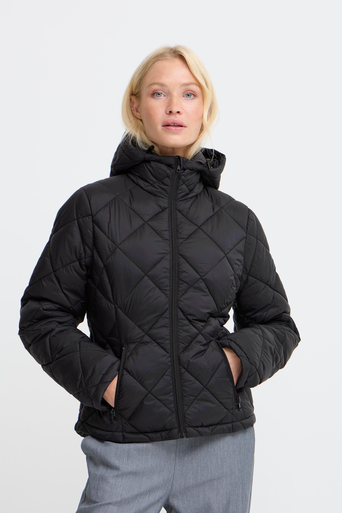B.Young Byberta Black Ultimate Puffa Jacket