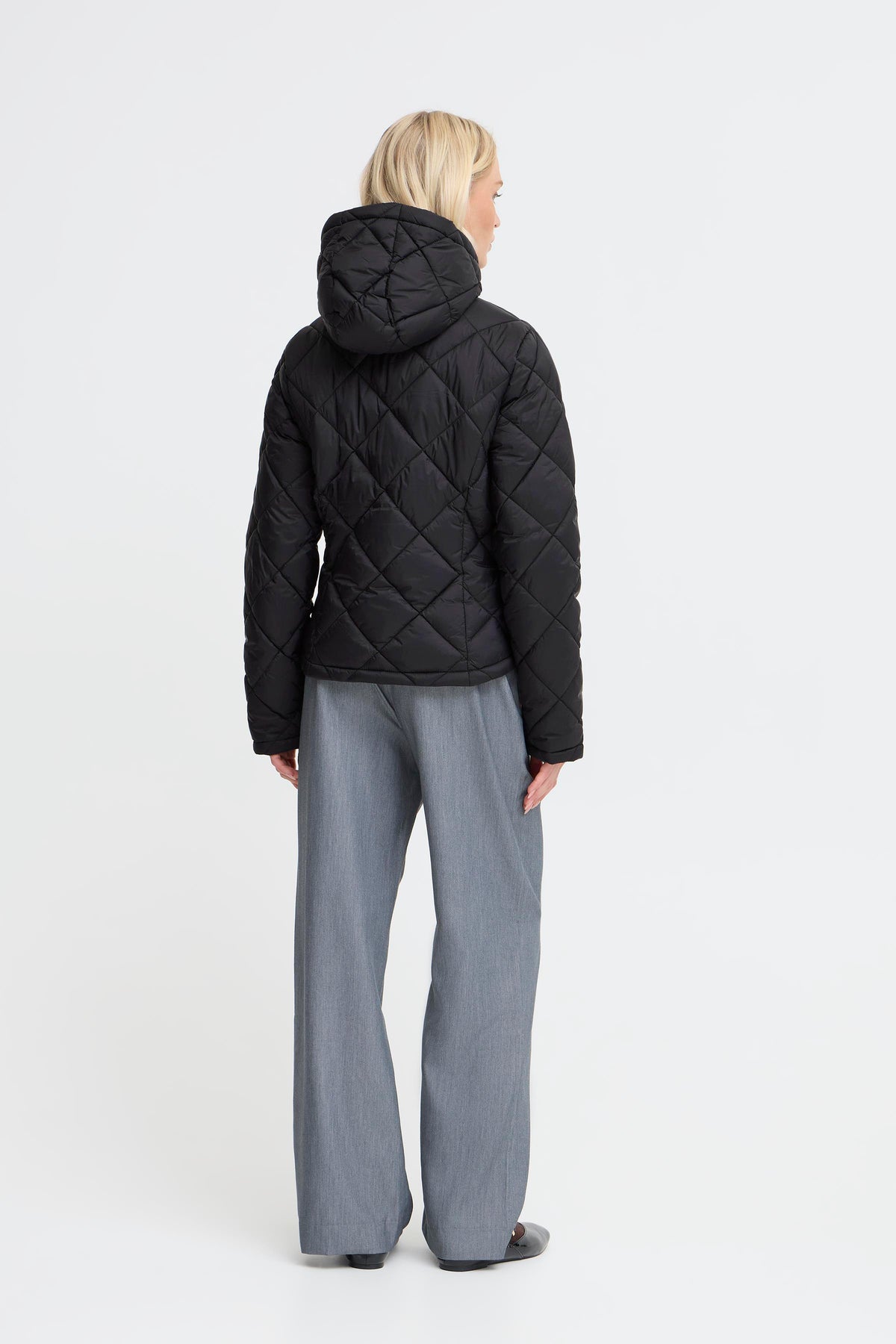 B.Young Byberta Black Ultimate Puffa Jacket