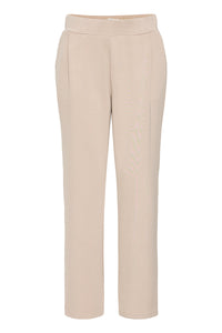 B.Young ByPusti String Beige Modal Straight Leg Joggers