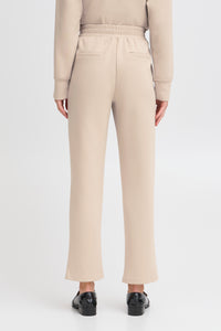 B.Young ByPusti String Beige Modal Straight Leg Joggers