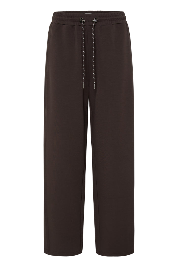 B.Young ByPusti Java Brown Modal Wide Leg Joggers, 20819292
