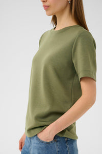 InWear Vincent Karmen Modal Dusty Olive Supersoft T-Shirt