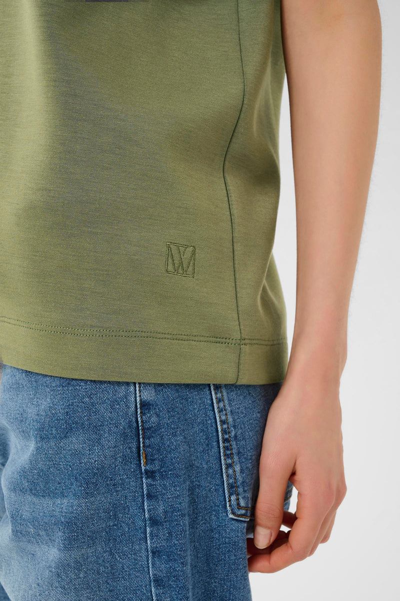 InWear Vincent Karmen Modal Dusty Olive Supersoft T-Shirt