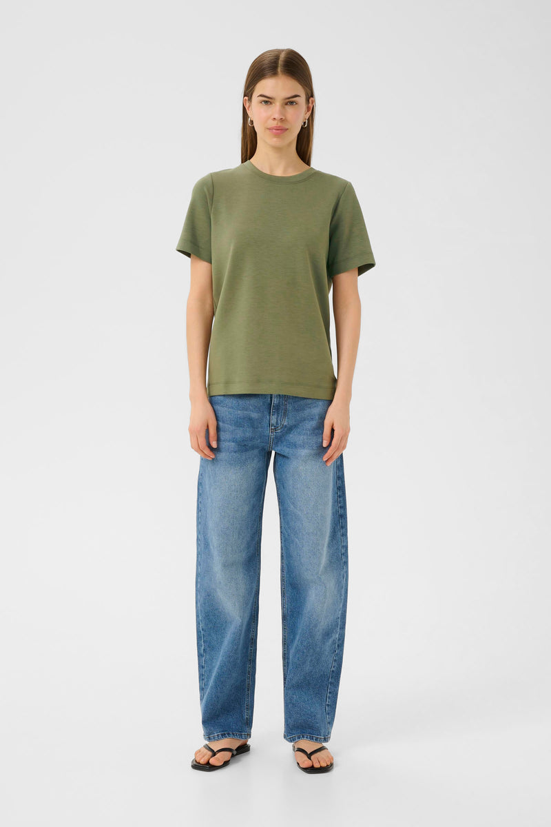 InWear Vincent Karmen Modal Dusty Olive Supersoft T-Shirt