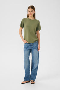 InWear Vincent Karmen Modal Dusty Olive Supersoft T-Shirt