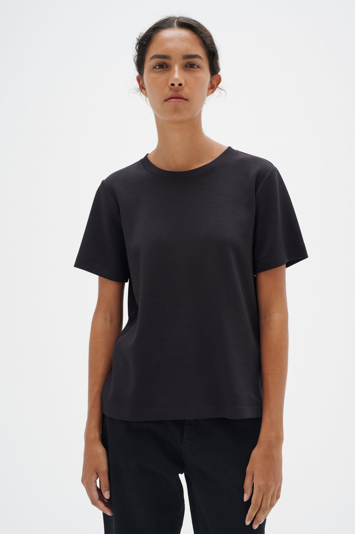 InWear Vincent Karmen Black Supersoft T-Shirt