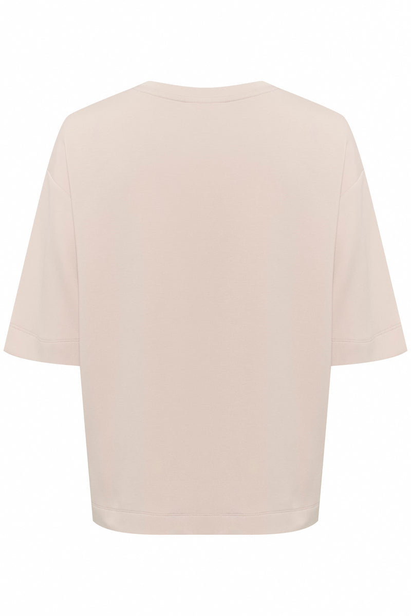 InWear Pannie Haze Cream Oversized Modal T-Shirt