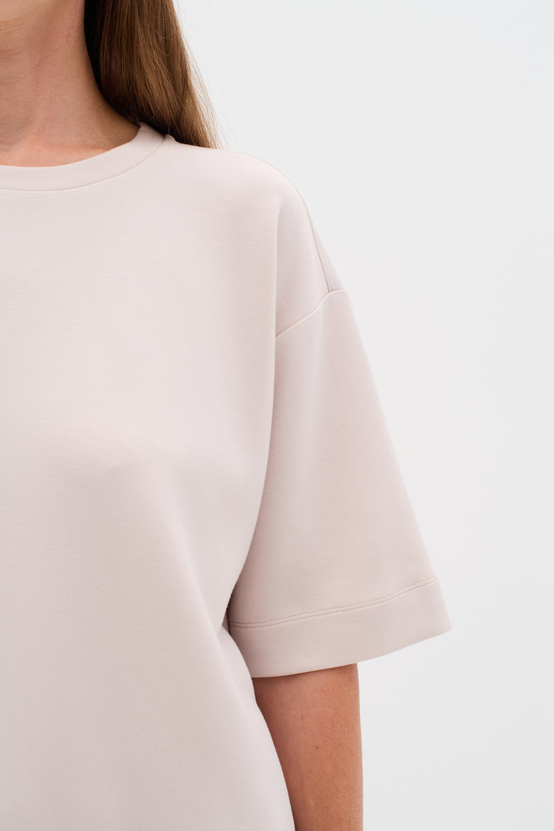 InWear Pannie Haze Cream Oversized Modal T-Shirt