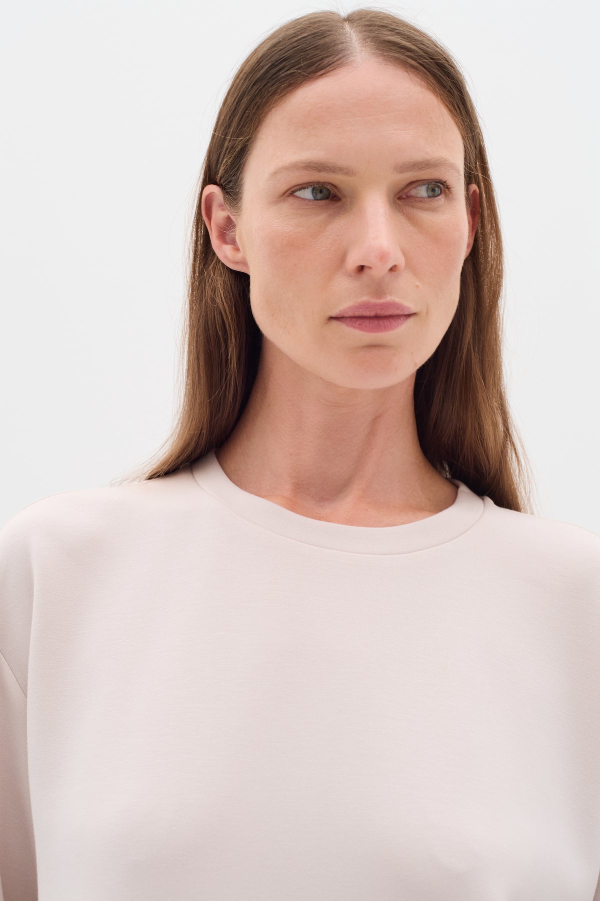 InWear Pannie Haze Cream Oversized Modal T-Shirt