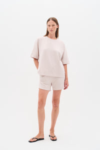 InWear Pannie Haze Cream Oversized Modal T-Shirt