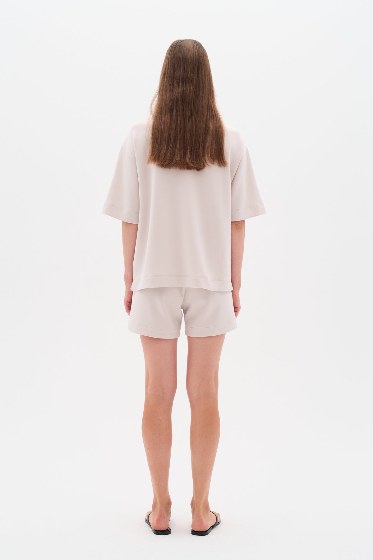 InWear Pannie Haze Cream Oversized Modal T-Shirt