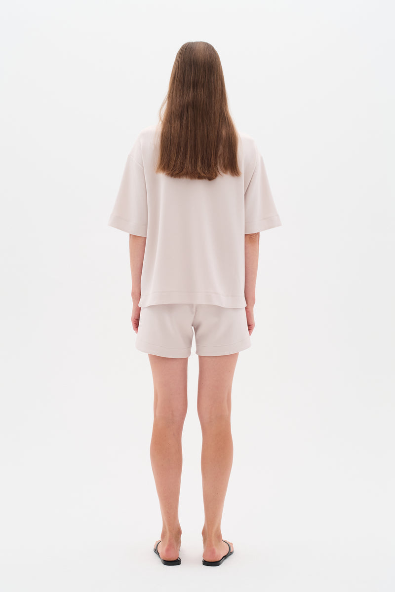 InWear Pannie Haze Cream Oversized Modal T-Shirt