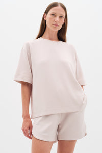 InWear Pannie Haze Cream Oversized Modal T-Shirt