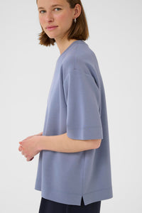 InWear Pannie Wild Wind Blue Oversized Modal T-Shirt, 30109225