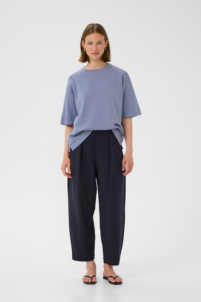 InWear Pannie Wild Wind Blue Oversized Modal T-Shirt