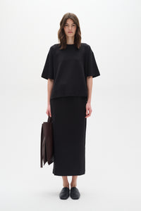 InWear Pannie Black Oversized Modal T-Shirt, 30109225