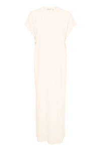 InWear LuceyIW Whisper White Oversized Bow Tie Ankle Length Dress