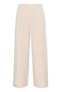 InWear Gincent Haze Cream Modal Wide Leg Joggers