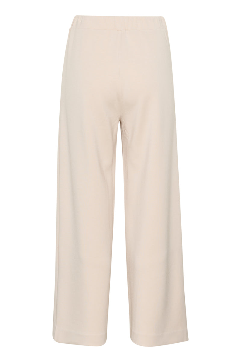 InWear Gincent Haze Cream Modal Wide Leg Joggers