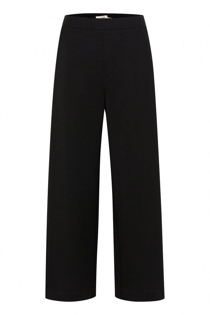 InWear Gincette Black Modal Wide Leg Joggers