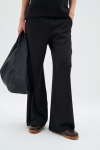 InWear Gincette Black Modal Wide Leg Joggers