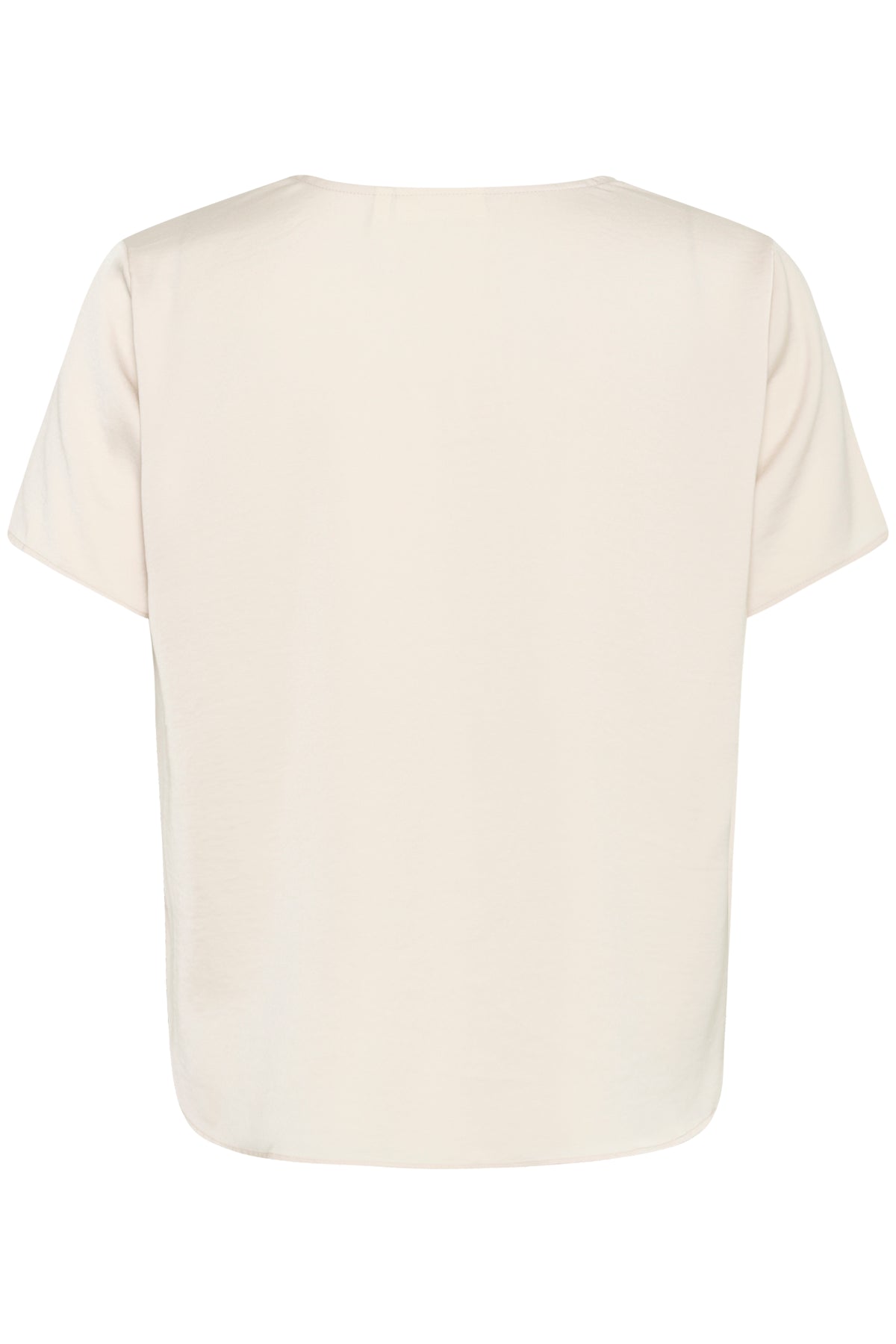 InWear Kinley Haze Beige Twist Front V-Neck Blouse