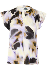 InWear Kaala Motion Flower Printed V-Neck Top, 30110553
