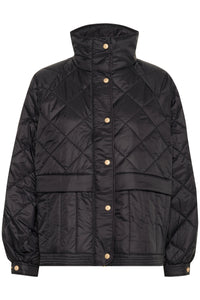 InWear Karmel Ultimate Quilted Black Quilted Jacket, 30110659