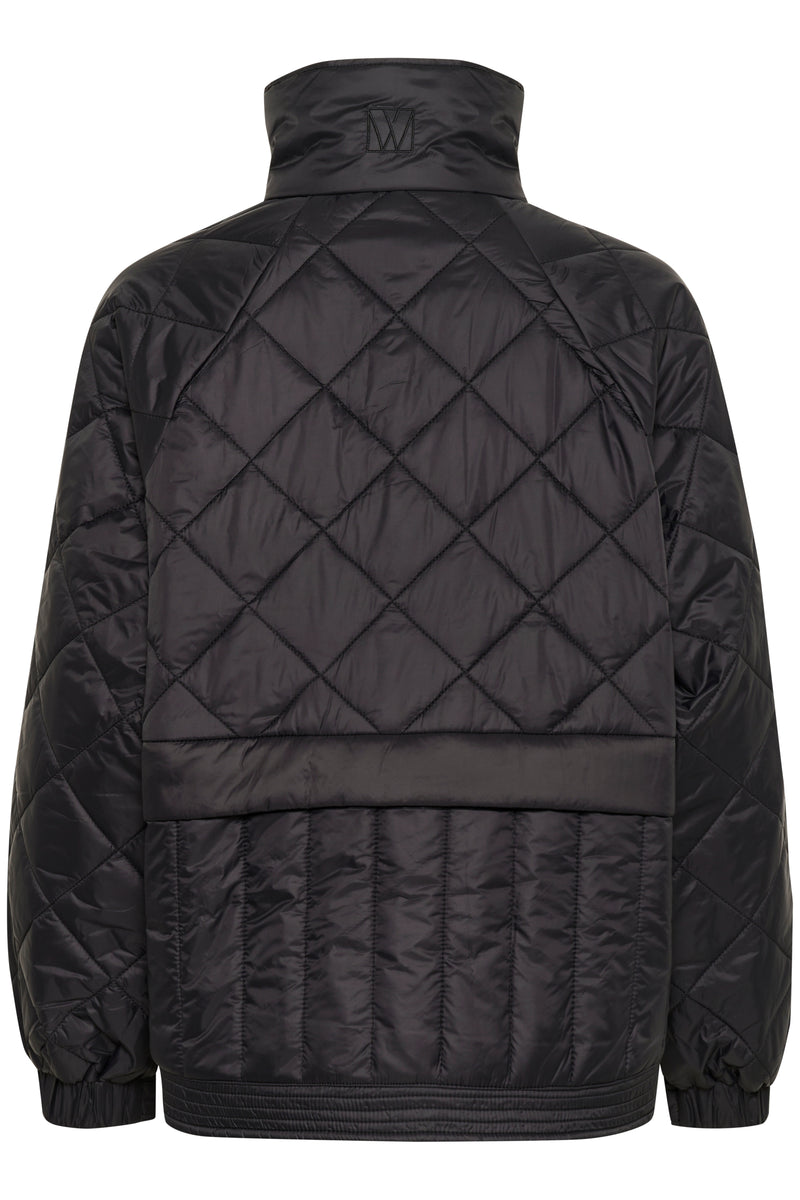 InWear Karmel Ultimate Quilted Black Quilted Jacket, 30110659